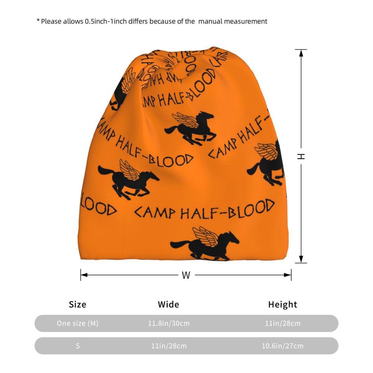 Camp Half-Blood - Percy Jackso - Knit Beanie Hat Warm recensie en prijs