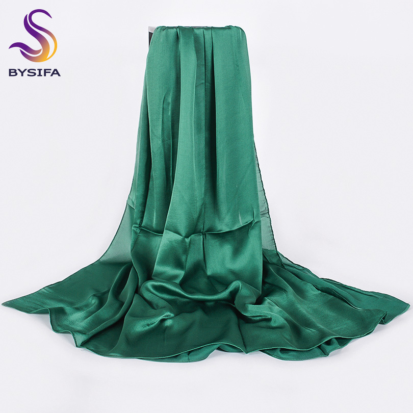 [BYSIFA] Solid Color Silk Scar - Shawl Wrap Winter recensie en prijs