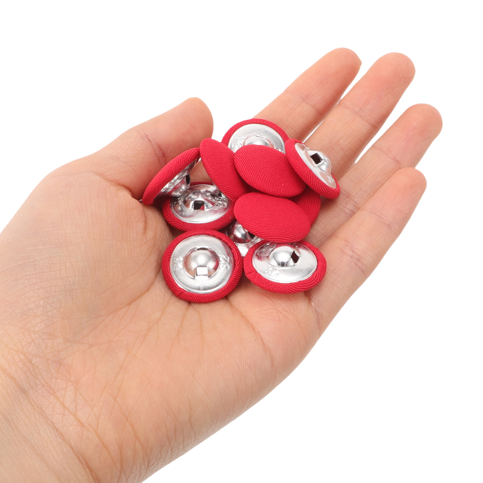 20Pcs Round Cloth Covered Butt - Wool Coat Peacoat recensie en prijs