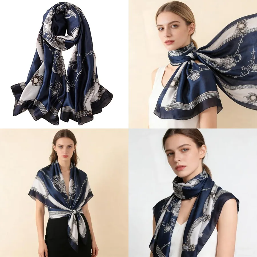 Silk Scarf Mulberry Silk Fashi - Shawl Wrap Winter recensie en prijs