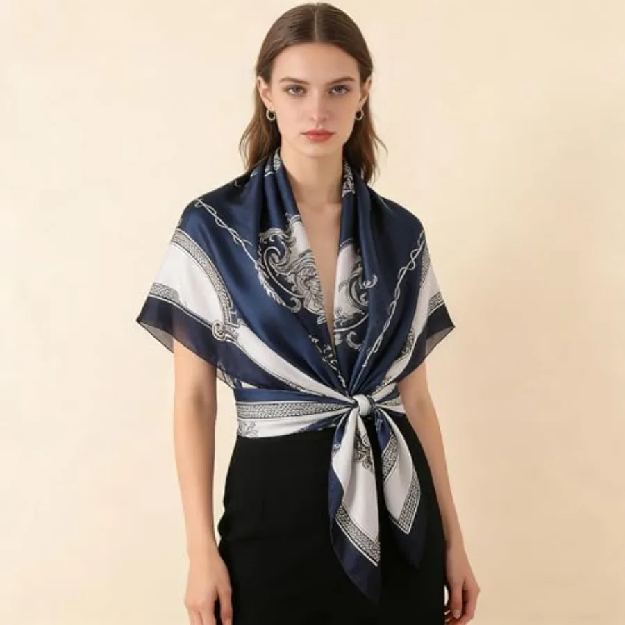 Silk Scarf Mulberry Silk Fashi - Shawl Wrap Winter recensie en prijs