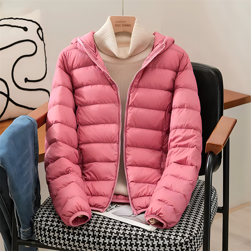 Plus Size Women Hooded Korean  - Down Jacket Packable recensie en prijs