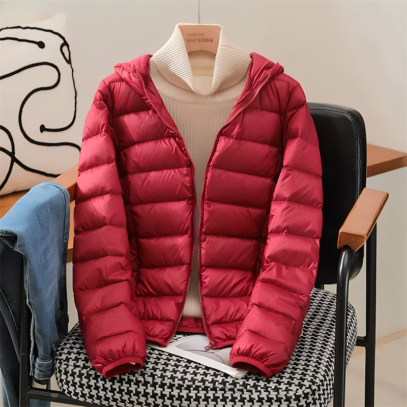 Plus Size Women Hooded Korean  - Down Jacket Packable recensie en prijs