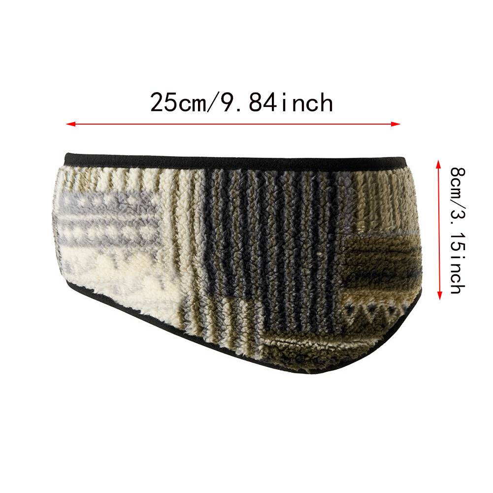 Men Women Winter Soft Fleece H - Fleece Ear Warmer Band recensie en prijs