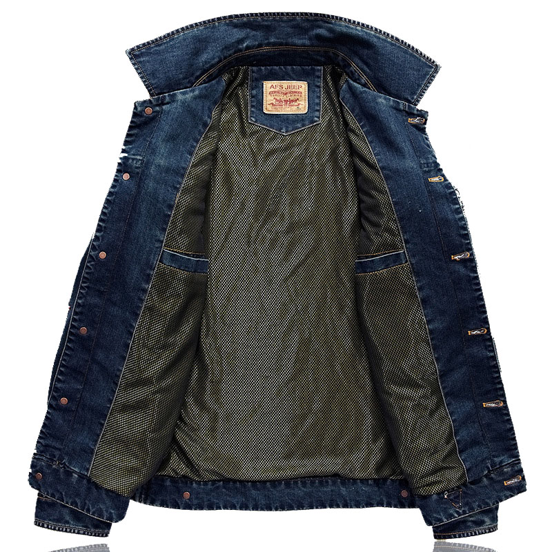 High Quality Men's Denim Jacke - Down Jacket Packable recensie en prijs