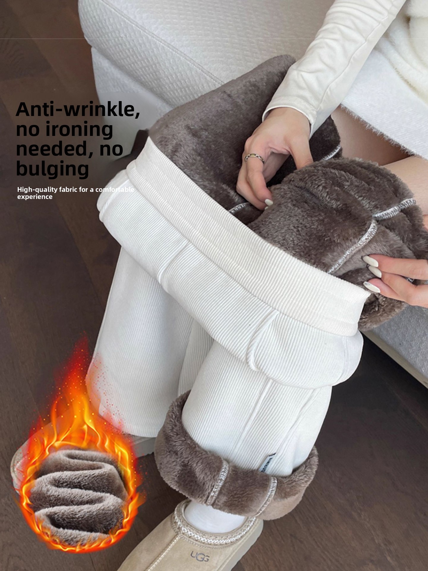 Lamb Velvet Thickened Women's  - Corduroy Pant Warm recensie en prijs