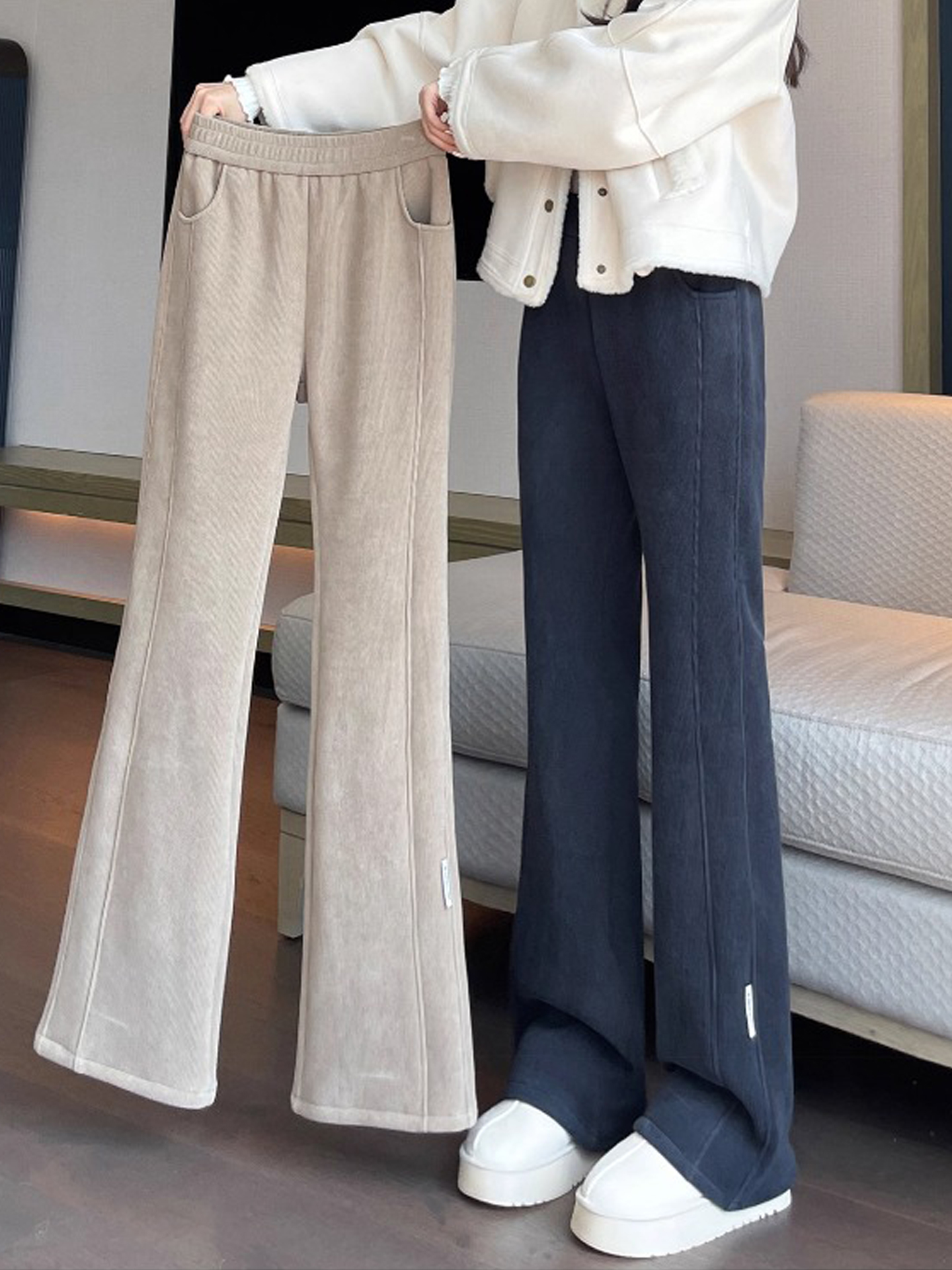 Lamb Velvet Thickened Women's  - Corduroy Pant Warm recensie en prijs