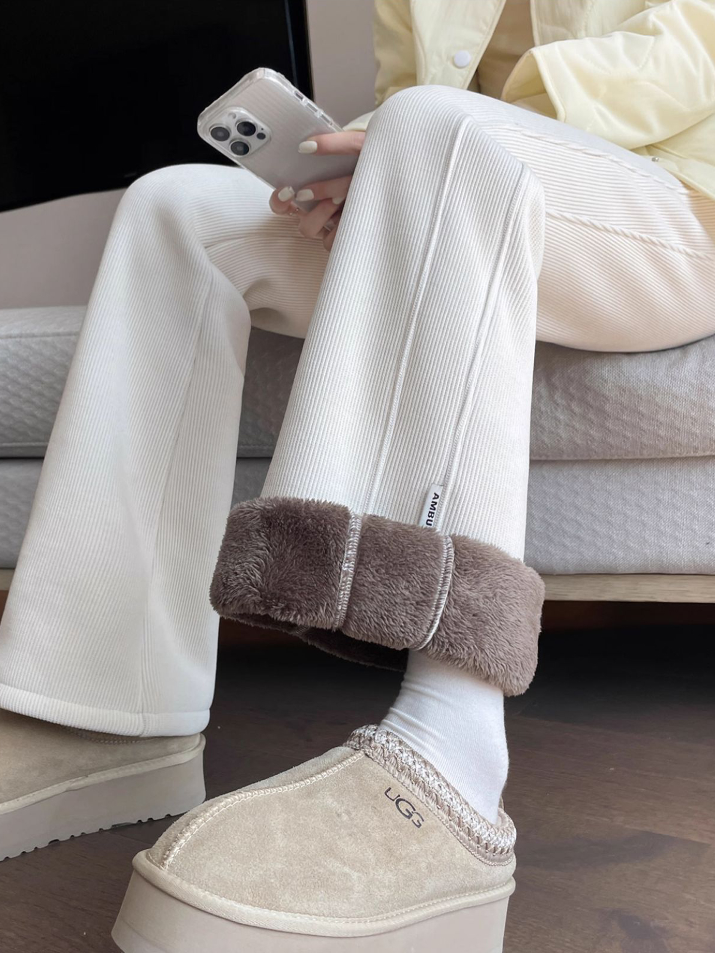 Lamb Velvet Thickened Women's  - Corduroy Pant Warm recensie en prijs