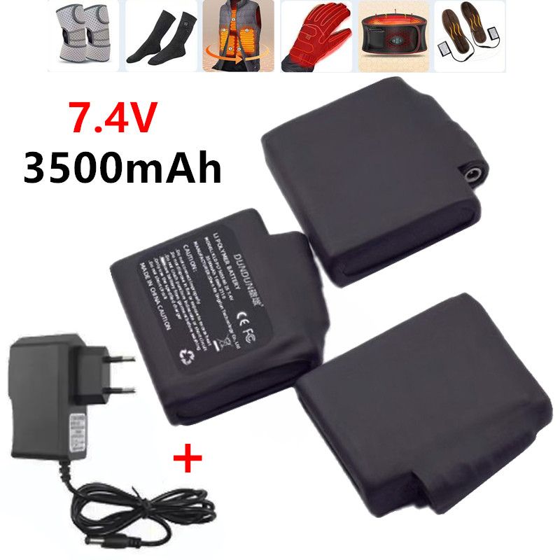 Heated Gloves Battery 7.4V 350 - Heated Vest Battery recensie en prijs