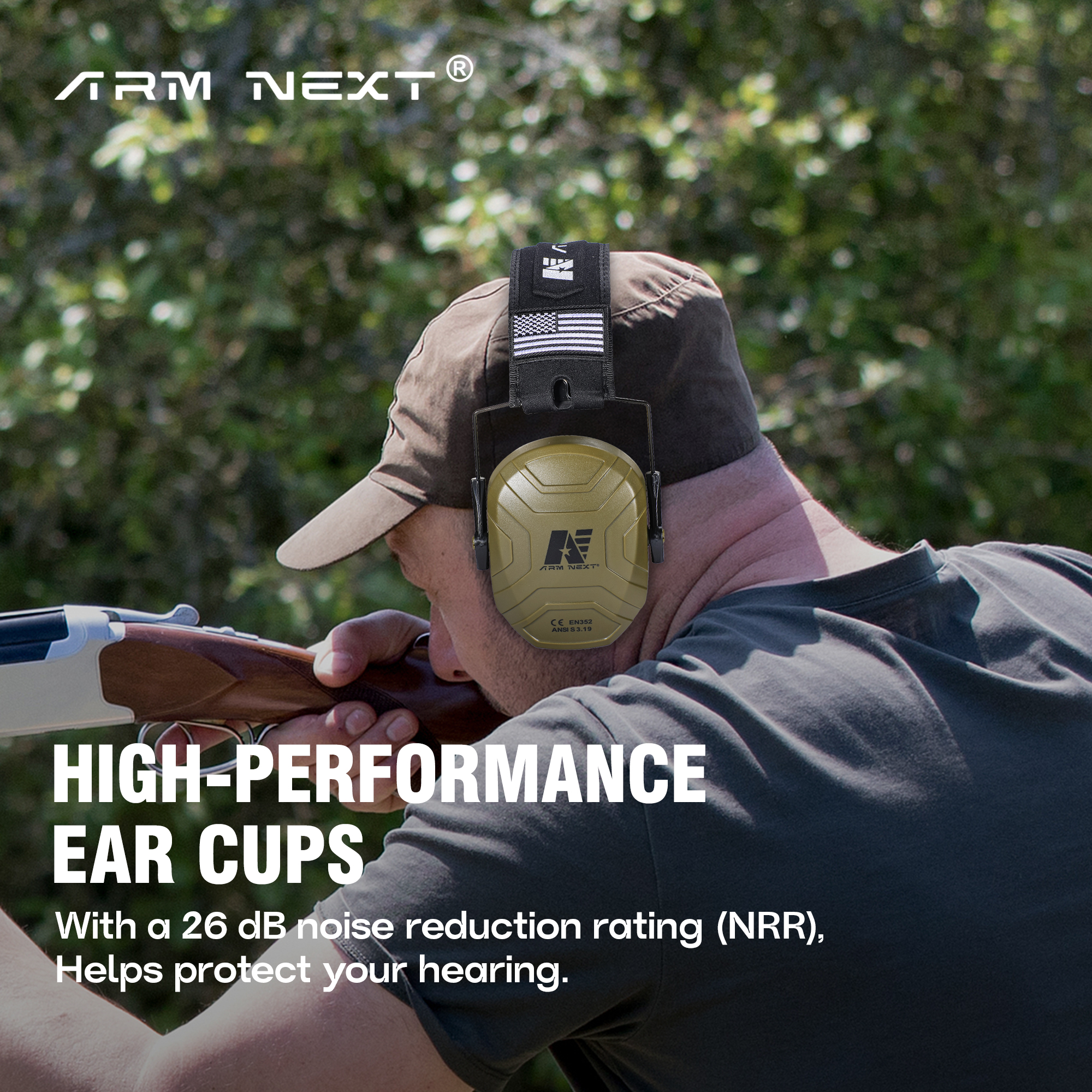 Foldable 26dB Professional Noi - Earmuffs Foldable recensie en prijs