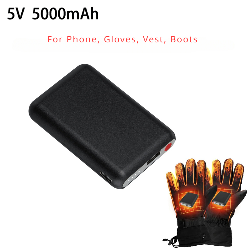 5V 5000mAh Heated Gloves Batte - Heated Vest Battery recensie en prijs