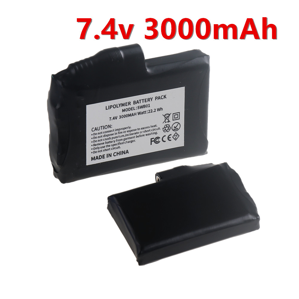 7.4V 3000mah Li-Polymer Batter - Heated Vest Battery recensie en prijs