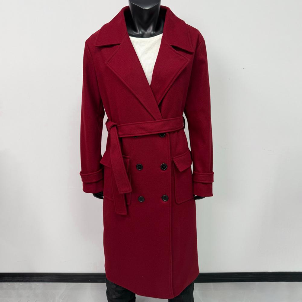 Women Coat Women's Double Brea - Wool Coat Peacoat recensie en prijs