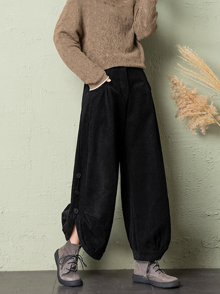 Korean Corduroy Women Pants Fa - Corduroy Pant Warm recensie en prijs