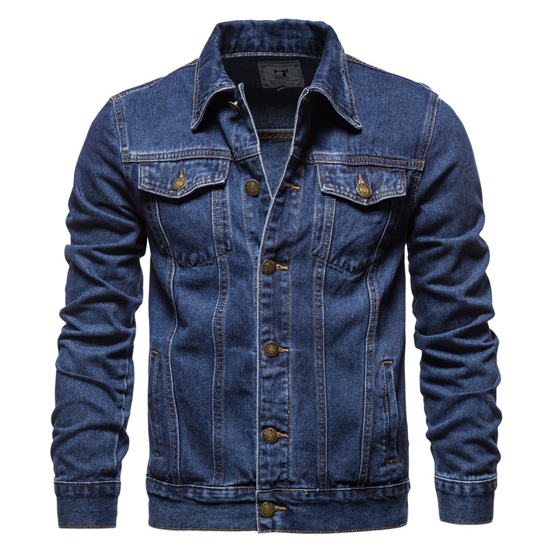 2025 Autumn Men Solid Denim Ja - Down Jacket Packable recensie en prijs
