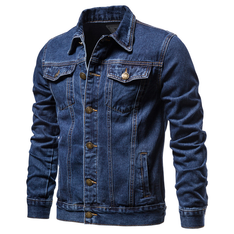 2025 Autumn Men Solid Denim Ja - Down Jacket Packable recensie en prijs