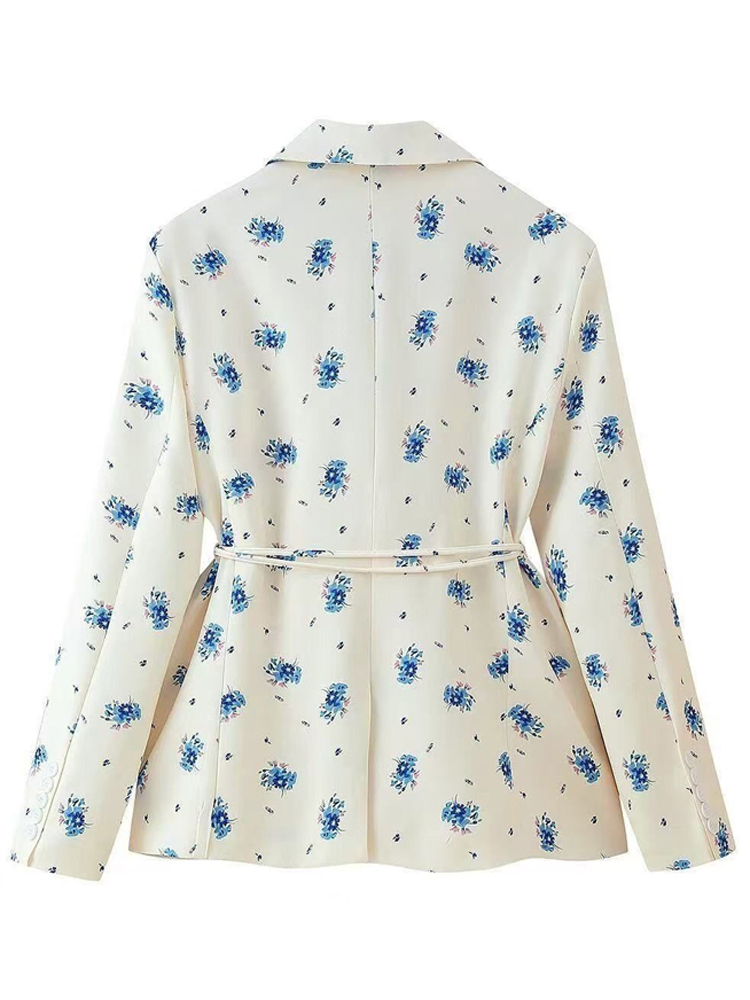 FSMG Elegant Flower Printed Lo - Down Jacket Packable recensie en prijs