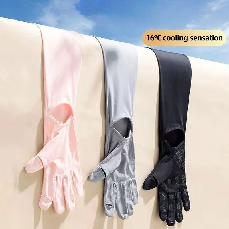 UPF50+ Ice Silk Sun Protection - Touch Screen Gloves recensie en prijs