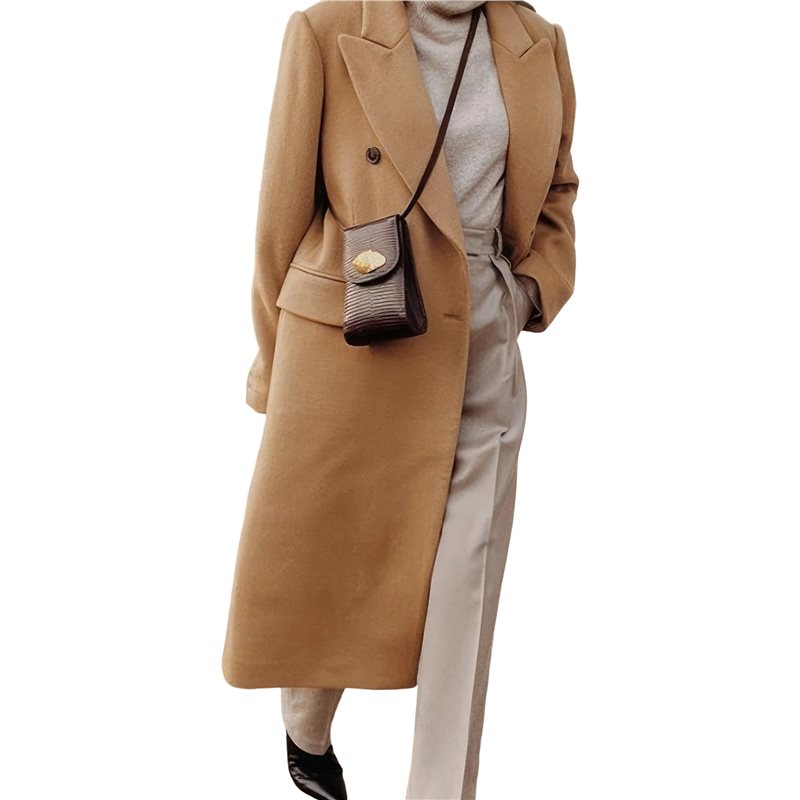 A24F-Womens Long Wool Coats Fa - Wool Coat Peacoat recensie en prijs