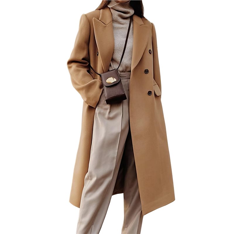 A24F-Womens Long Wool Coats Fa - Wool Coat Peacoat recensie en prijs