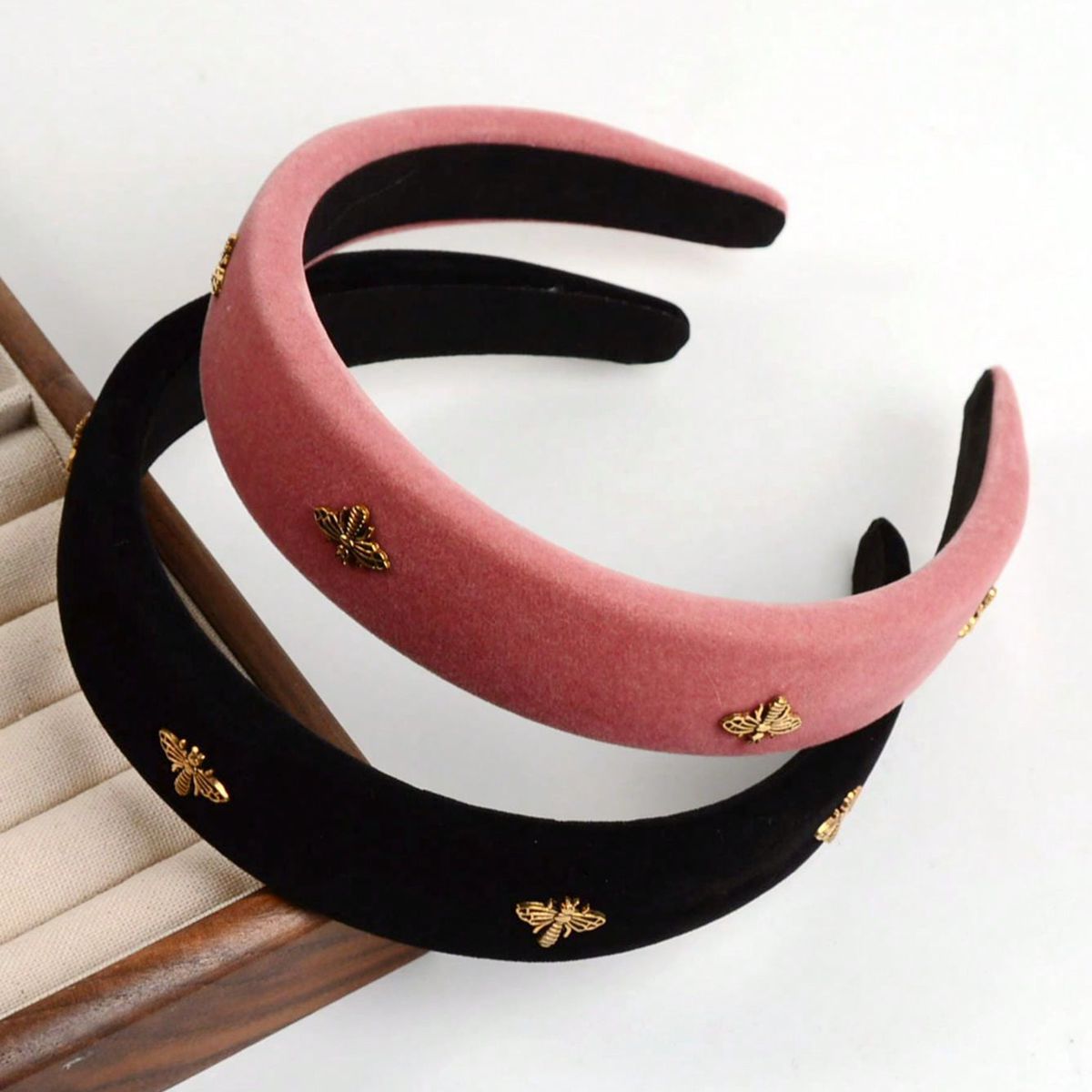 Little Bee Black Velvet Headba - Winter Headband Fleece recensie en prijs