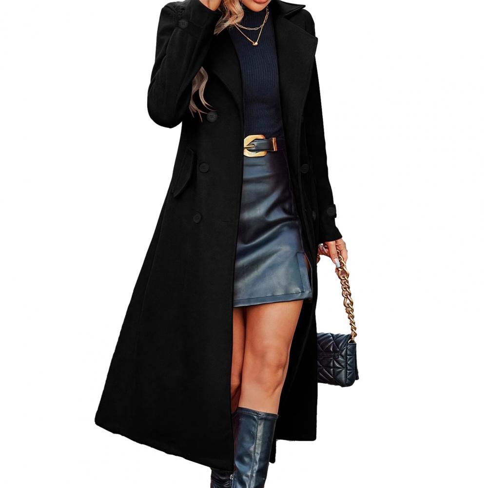Autumn Coat Women's Long Wool  - Wool Coat Peacoat recensie en prijs
