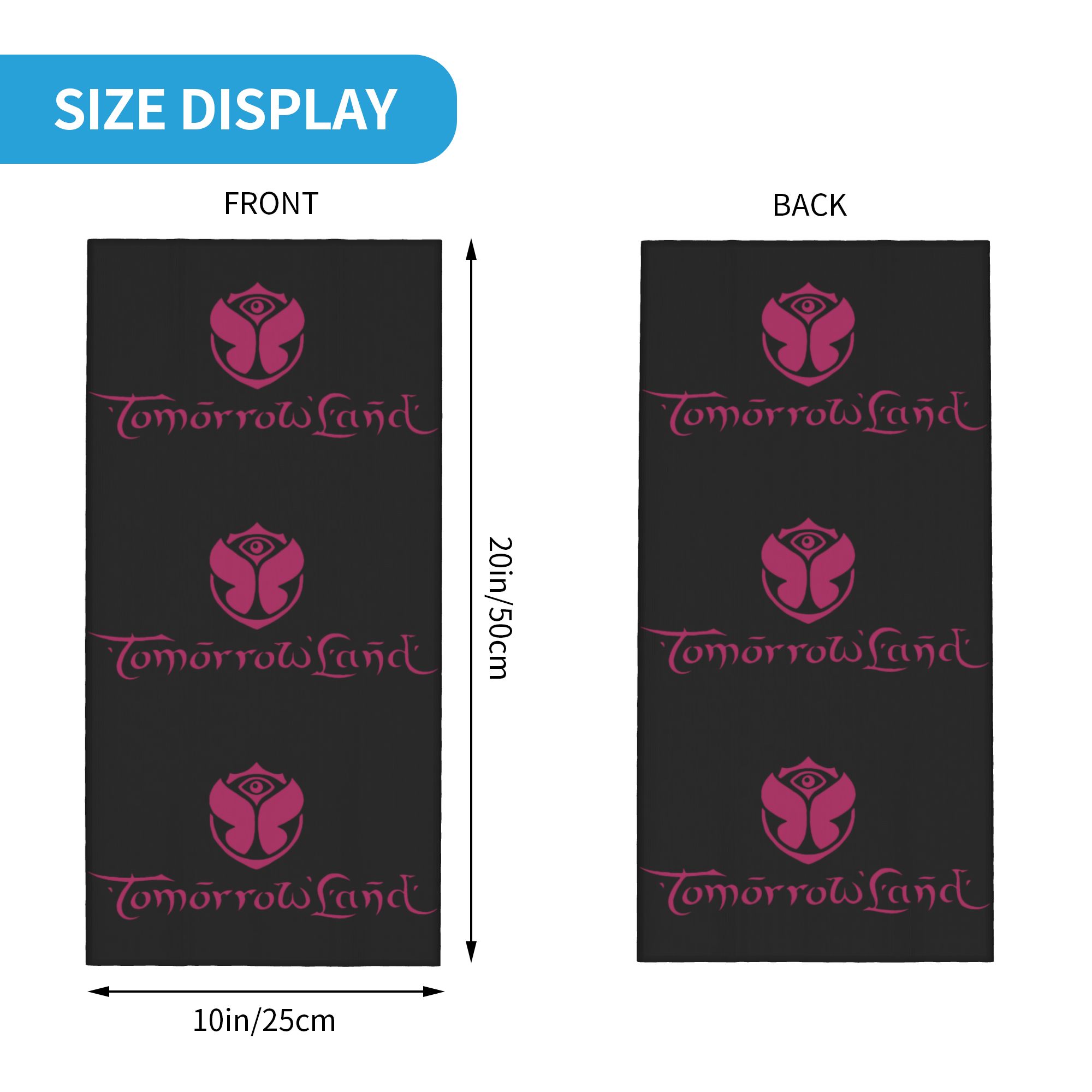 Custom Tomorrowland Neck Gaite - Neck Gaiter Fleece recensie en prijs