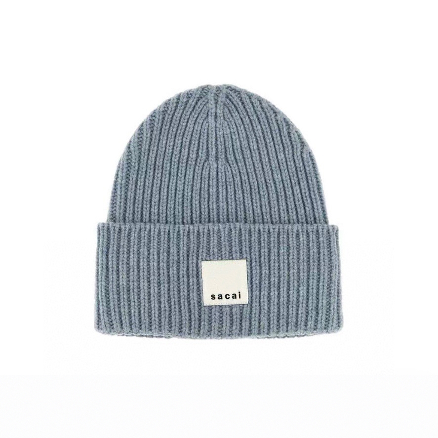Vuu Sacai Collaborative Patchw - Knit Beanie Hat Warm recensie en prijs