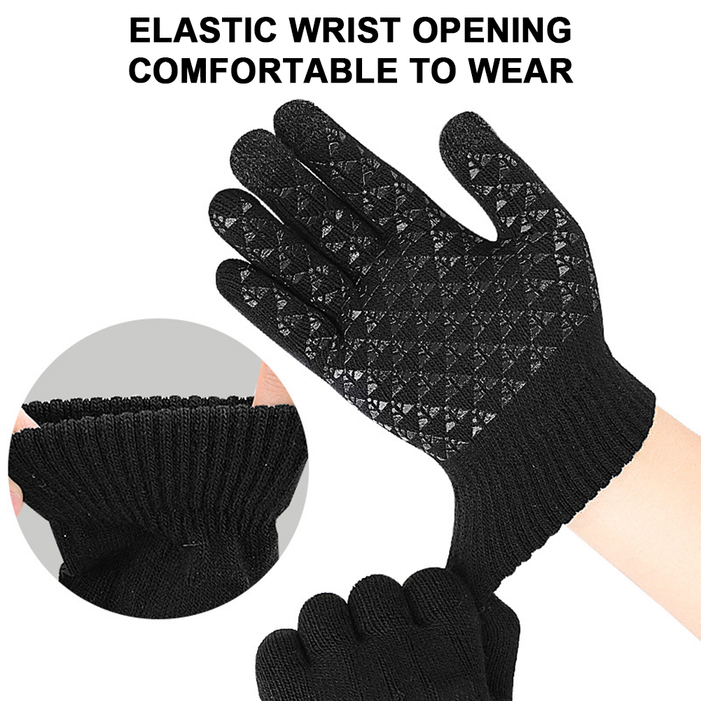 5-1Pairs USB Heated Knitted Gl - Touch Screen Gloves recensie en prijs