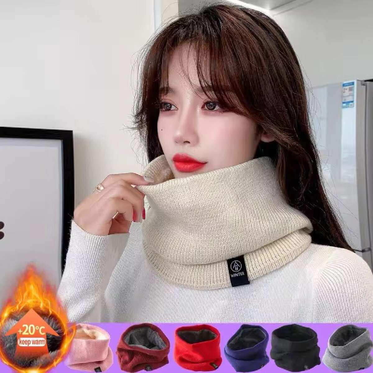 Solid Winter Plush Muffler Woo - Winter Headband Fleece recensie en prijs