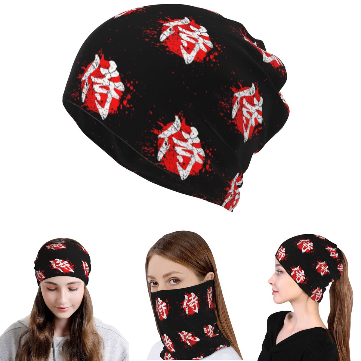 Japanese Bushido Samurai Chara - Knit Beanie Hat Warm recensie en prijs