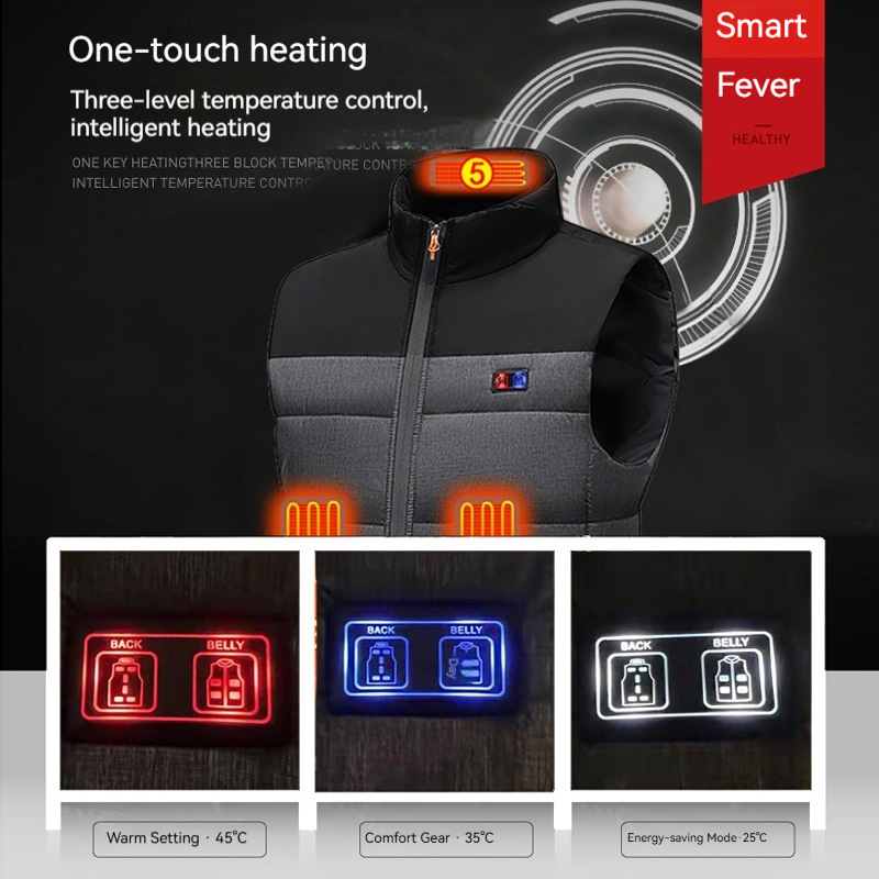 2025 New Heated Vest for Men W - Heated Vest Battery recensie en prijs